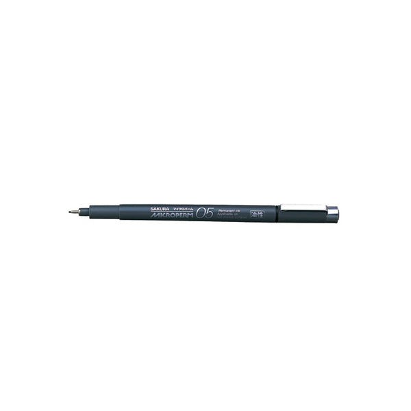Pigma Micron fineliner set Broad, 3 pens, 0.5 mm + 0.6 mm + 0.7 mm, black