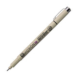 Sakura Pigma Micron Fineliner Pen - Black Ink - Size 08 - 0.5 mm - Felt Tip Pens - Bunbougu