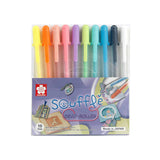 Sakura Gelly Roll Souffle Deco-Roller Gel Pen - 10 Pastel Colour Set - 1.0  mm -  - Gel Pens - Bunbougu