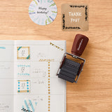 Shachihata Rotating Planner Stamp - Plant -  - Planner Stamps - Bunbougu