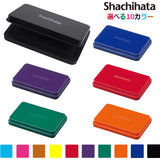 Shachihata Stamp Ink Pad - Black -  - Ink Pads - Bunbougu