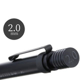 Staedtler 925-35 Drafting Pencil Lead Holder - All Black - 2.0 mm -  - Mechanical Pencils - Bunbougu