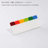 Stalogy Short Sticky Page Index Tabs - 6 Colours -  - Index Tabs & Dividers - Bunbougu