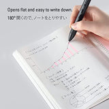 Stalogy Editor's Series 1/2 Year Notebook - Dotted - Black - A5 -  - Notebooks - Bunbougu