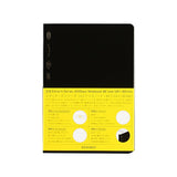 Stalogy Editor's Series 365 Days Notebook - 5 mm Grid - Black - B6 -  - Notebooks - Bunbougu