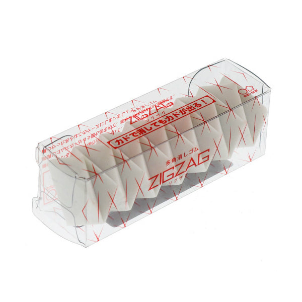 Sun-Star Polygon Zigzag Eraser -  - Erasers - Bunbougu