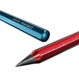 Sun-star Metacil No-Sharpen Pencil - Metal Body - Grey -  - Graphite Pencils - Bunbougu