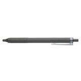 Tombow Mono Graph Lite Ballpoint Pen - Limited Edition Smoky Barrel Colour - Black Ink - 0.5 mm - Dark Grey - Ballpoint Pens - Bunbougu