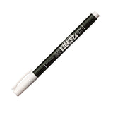 Tombow Fudenosuke Brush Pen - Supple Pastel Colour - Soft Tip - White - Brush Pens - Bunbougu