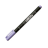 Tombow Fudenosuke Brush Pen - Supple Pastel Colour - Soft Tip - Lavender - Brush Pens - Bunbougu