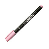 Tombow Fudenosuke Brush Pen - Supple Pastel Colour - Soft Tip - Soft Pink - Brush Pens - Bunbougu