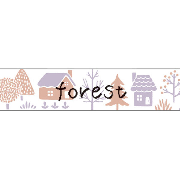 King Jim TEPRA Lite Film Tape - Slim 11 mm - Forest -  - Mini Label Printer Refills - Bunbougu