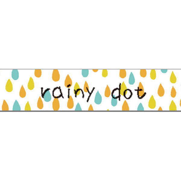 King Jim TEPRA Lite Film Tape - Slim 11 mm - Rainy Dot -  - Mini Label Printer Refills - Bunbougu
