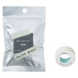 King Jim TEPRA Lite Film Tape - Slim 11 mm - Stripe Green -  - Mini Label Printer Refills - Bunbougu