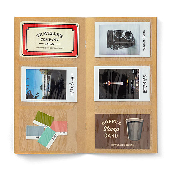 Traveler's Company Traveler's Notebook Accessories 028 - Kraft Card File - Regular Size -  - Notebook Accessories - Bunbougu