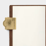 Traveler's Company Traveler's Notebook Accessories 030 - Brass Clip - Airplane -  - Planner Clips - Bunbougu