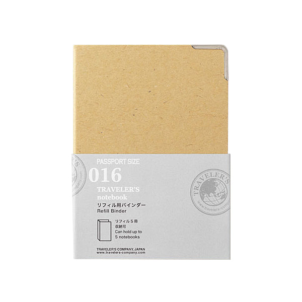 Traveler's Company Traveler's Notebook Binder 016 - Passport Size -  - Notebook Accessories - Bunbougu