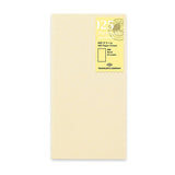 Traveler's Company Traveler's Notebook Refill 025 - Cream - Blank - Regular Size
