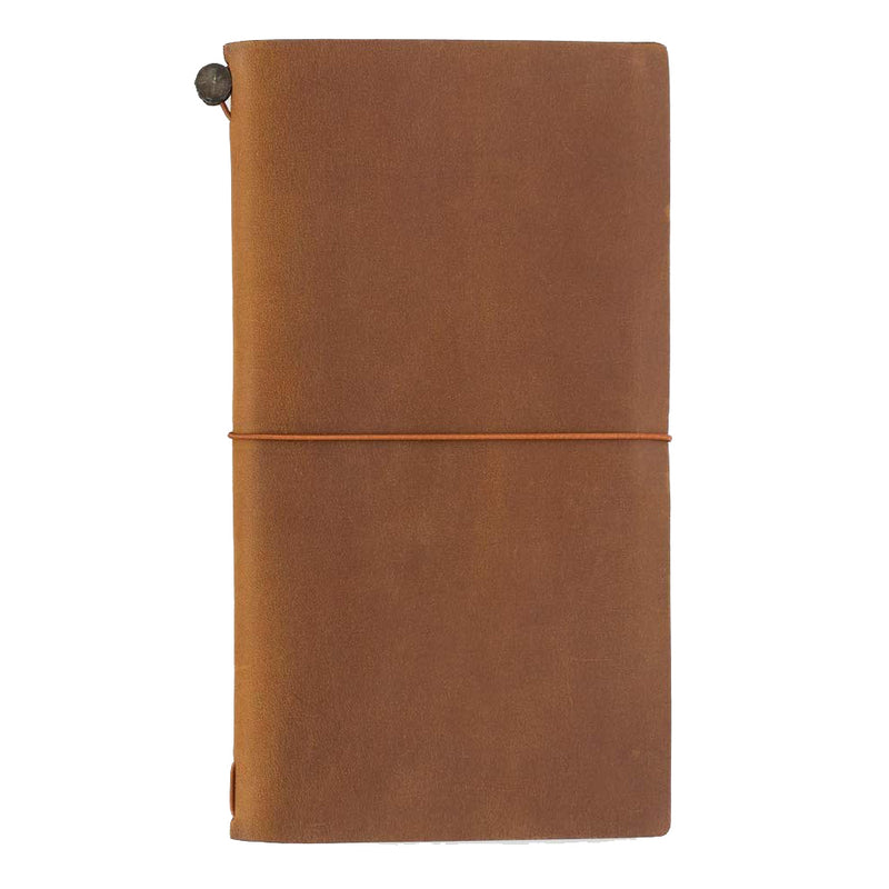 Traveler's Company Traveler's Notebook Starter Kit - Camel Leather - Regular Size -  - Diaries & Planners - Bunbougu