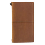 Traveler's Company Traveler's Notebook Starter Kit - Camel Leather - Regular Size
