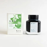 Tag Kyoto Takeda Jimuki Kyo-No-Oto Ink - Moegiiro (Light Green) - 40 ml Bottle -  - Bottled Inks - Bunbougu