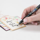 Tombow Fudenosuke Brush Pen - Soft Tip - Black Ink -  - Brush Pens - Bunbougu