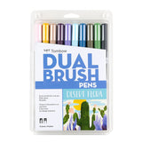 Tombow ABT Dual Brush Pen - 10 Colour Set - Desert Flora