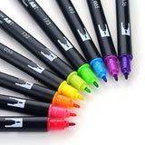 Tombow ABT Dual Brush Pen Set of 10, Primary Tombow ABT Dual Brush Pen Set of 10, Primary