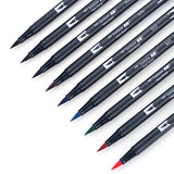 Tombow ABT Dual Brush Pen - 10 Colour Set - Galaxy -  - Brush Pens - Bunbougu