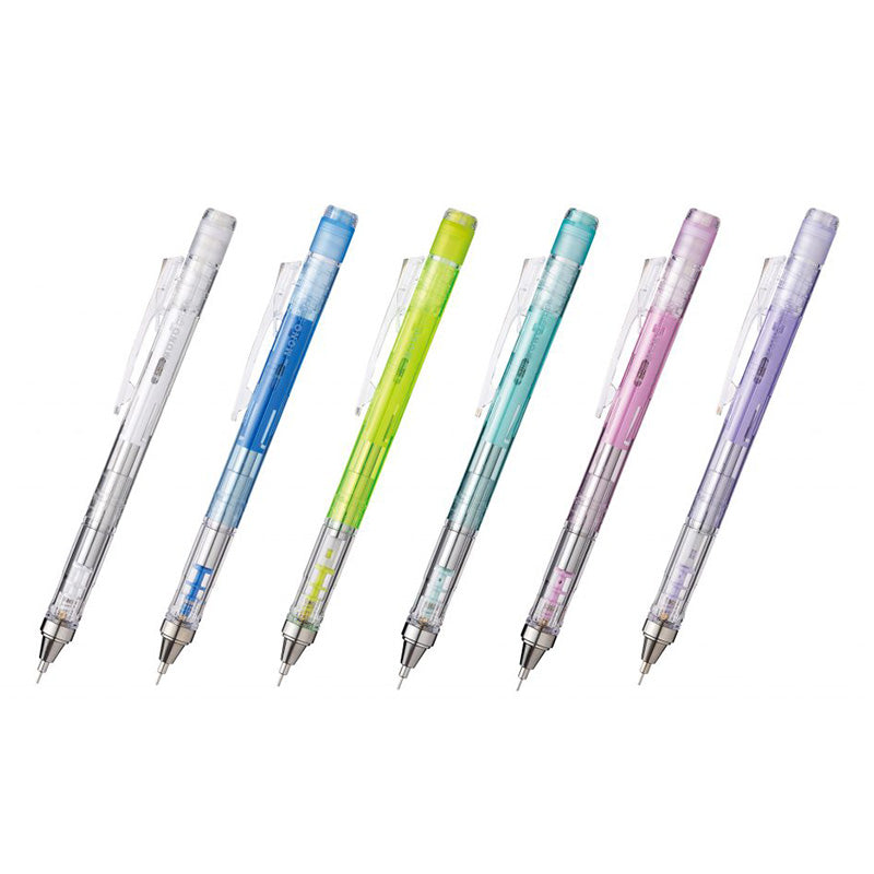 Tombow Mono Graph Shaker Mechanical Pencil - Clear Colour - 0.5 mm -  - Mechanical Pencils - Bunbougu