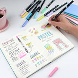 Tombow ABT Dual Brush Pen - 10 Colour Set - Pastel – Bunbougu