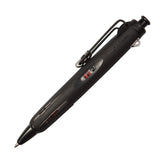 Tombow AirPress Ballpoint Pen - Black Ink - Jet Black Body - 0.7 mm