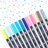 Tombow ABT Dual Brush Pen - 12 New Color Bundle -  - Brush Pens - Bunbougu