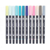 Tombow ABT Dual Brush Pen - 12 New Color Bundle
