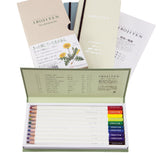 Tombow Irojiten Color Dictionary Colored Pencil Set - First Edition - Rainforest - 30 Colors -  - Coloured Pencils - Bunbougu