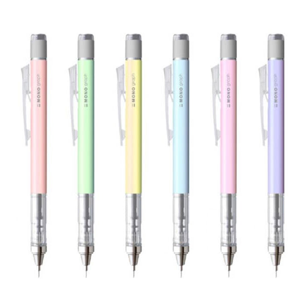Tombow Mono Graph Shaker Mechanical Pencil - Pastel Colour - 0.5 mm -  - Mechanical Pencils - Bunbougu