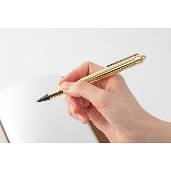 Traveler's Company Brass Rollerball Pen -  - Rollerball Pens - Bunbougu