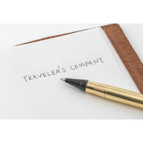 Traveler's Company Brass Rollerball Pen -  - Rollerball Pens - Bunbougu