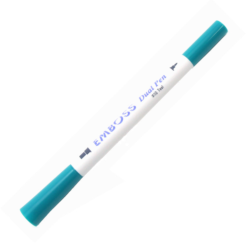  Tsukineko Clear Embossing Pen Dual Brush Tip