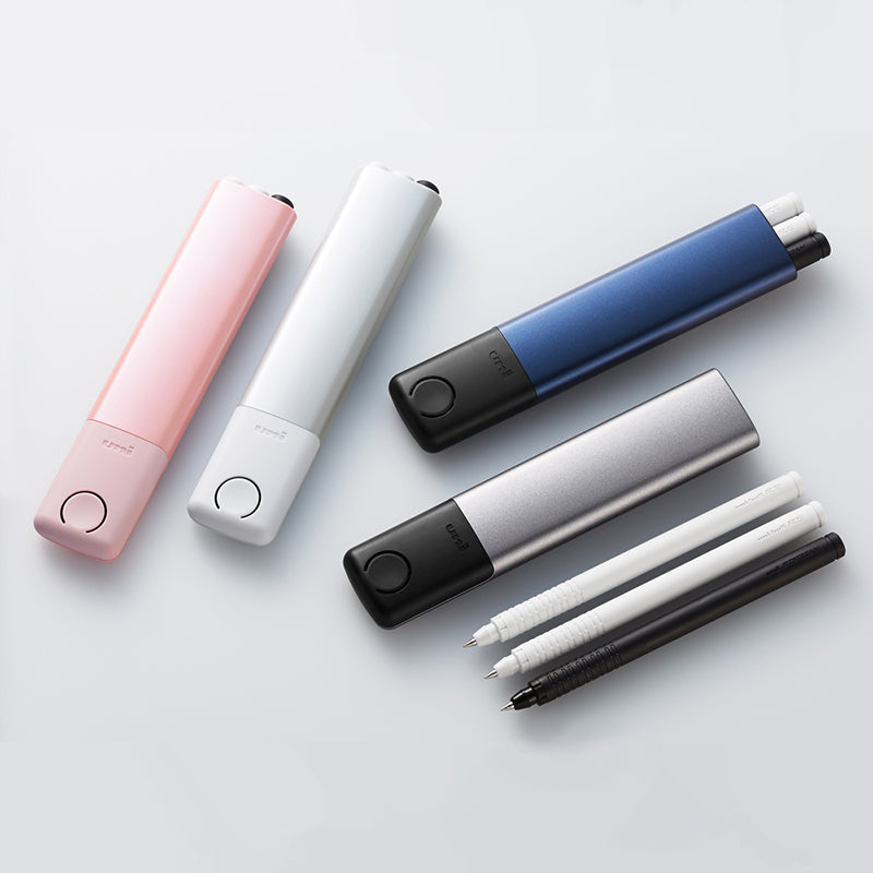 Uni R:E+ Jetstream 3-in-1 Pen Set - Pearl White - 0.5 mm -  - Ballpoint Pens - Bunbougu