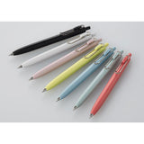 Uni-ball One F Gel Pen - Faded Coloured Barrel - Black Ink - 0.38 mm/0.5 mm -  - Gel Pens - Bunbougu