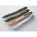 Uni Jetstream 4 & 1 Metal Grip Multi Pens - 4 Colours + Mechanical Pencil - 0.5 mm -  - Multi Pens - Bunbougu
