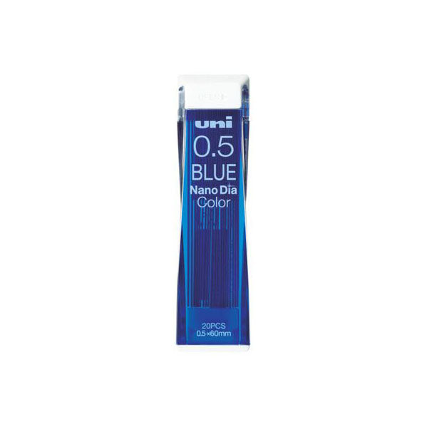 Uni Nano Dia Colour Lead - 0.5 mm - Blue - Pencil Leads - Bunbougu