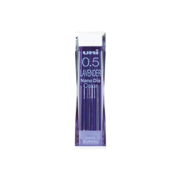 Uni Nano Dia Colour Lead - 0.5 mm - Lavender - Pencil Leads - Bunbougu