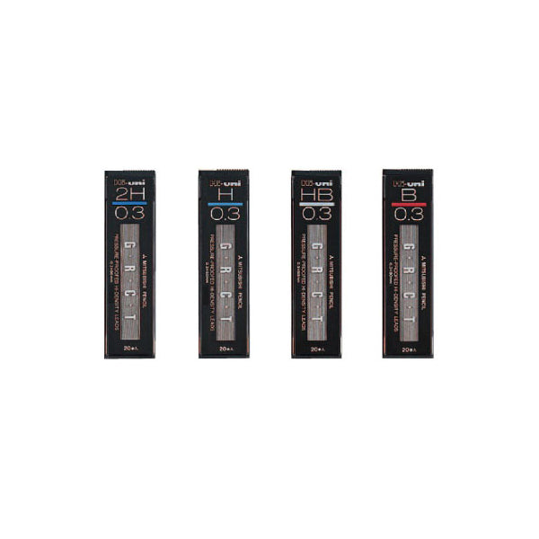 Uni Hi-Uni Hi-Density Pencil Lead - 0.3 mm -  - Pencil Leads - Bunbougu