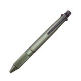 Uni Jetstream 4 & 1 Metal Grip Multi Pens - 4 Colours + Mechanical Pencil - 0.5 mm - Dark Green - Multi Pens - Bunbougu