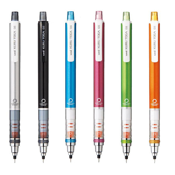 Uni Kuru Toga Standard Auto Lead Rotation Mechanical Pencil - 0.5 mm -  - Mechanical Pencils - Bunbougu