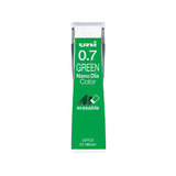 Uni Nano Dia Colour Lead - 0.7 mm - Green - Pencil Leads - Bunbougu