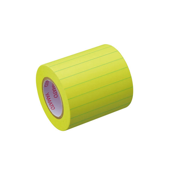 Yamato Memo Sticky Notes Refill For Dispenser - Fluorescent Paper - 7 mm Ruled -  - Refills - Bunbougu