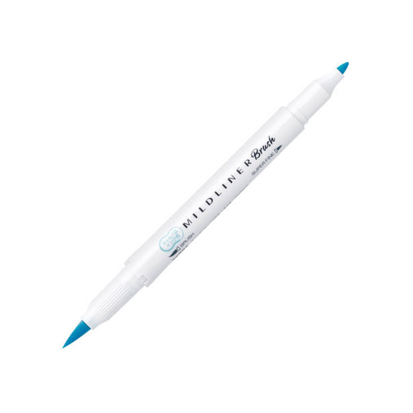Zebra Mildliner Double-Sided Brush Pen - Fine Bullet Tip/Brush Tip -  - Brush Pens - Bunbougu